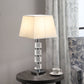 25" In Wendi Glam Crystal Cube Ice Table Lamp