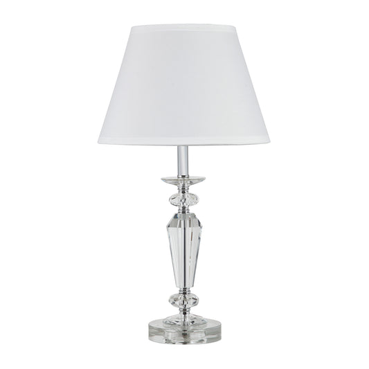 21.5" In Ashford Crystal Table Lamp