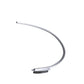 16" In Eli Brushed Nickel Led Arc Tube Table Lamp