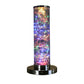 13" In Exposed Multi-colored Rope Led Namiri Column Table Lamp