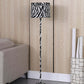 59" In Faux Suede Zebra Print Floor Lamp
