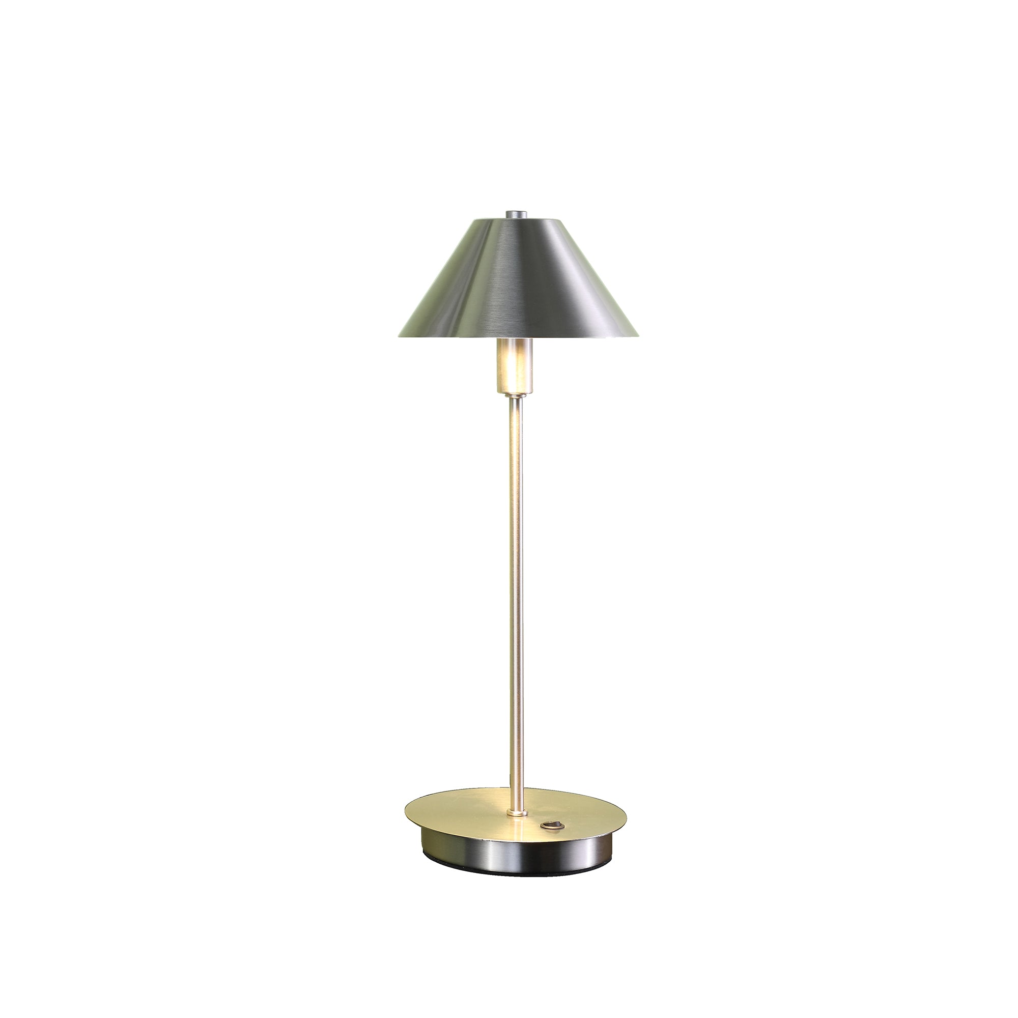 17.5" In Ryder Silver Nickel G-9 Led Table Lamp-zoom-2