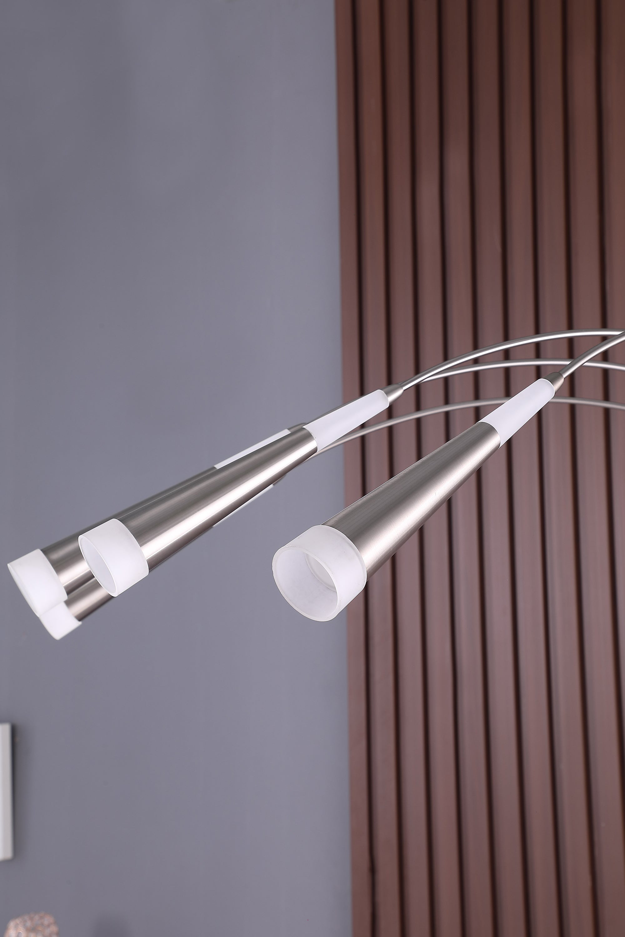 72" Kiery 4 Arm Aluminum Led Arc Floor Lamp-zoom-5