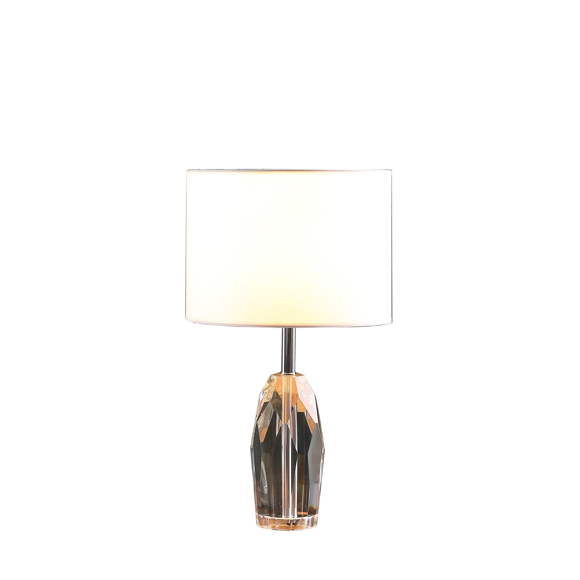 19" In Dodecahedron Solid Crystal Prism Table Lamp-zoom-2