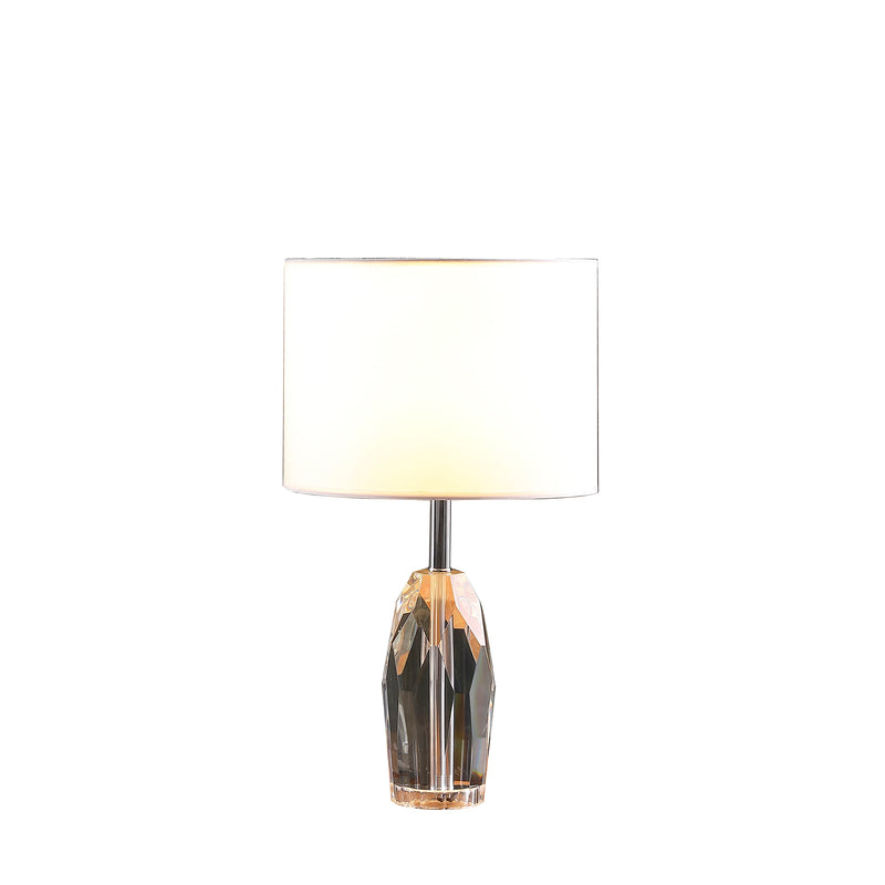 19" In Dodecahedron Solid Crystal Prism Table Lamp-zoom-
