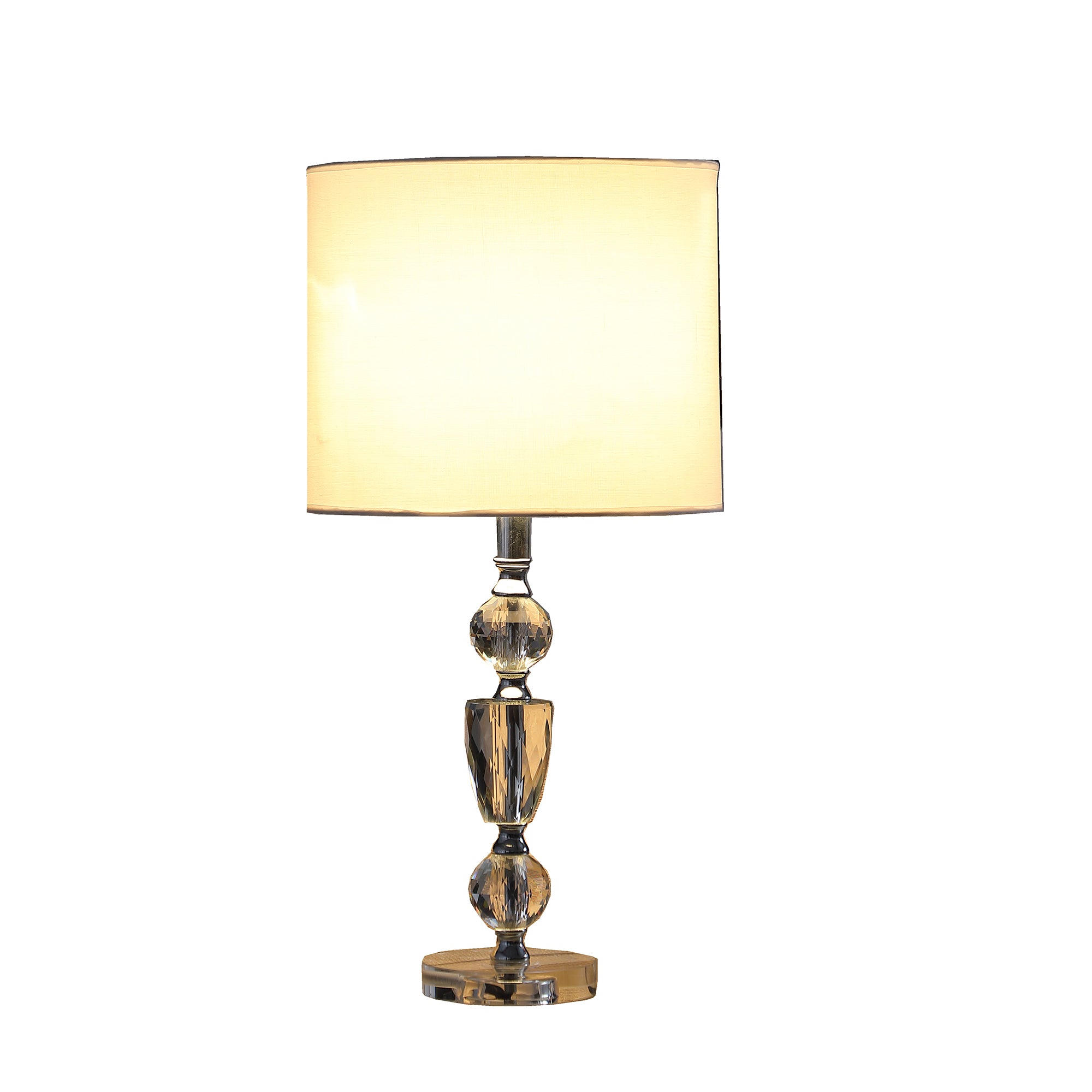 23.5" In Cale Cut-crystal Modern Table Lamp