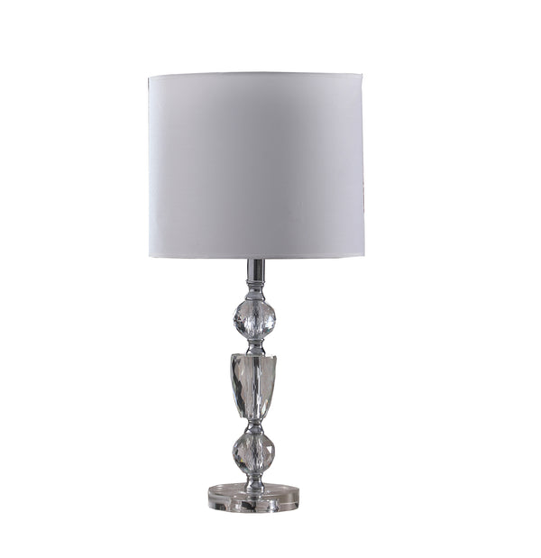 23.5 In Cale Cut-crystal Modern Table Lamp