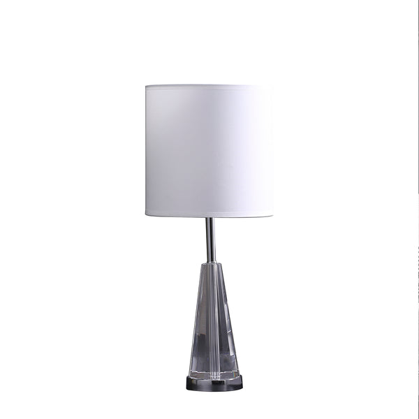 21.5 In Elli Prism Cone Shape Crystal Table Lamp