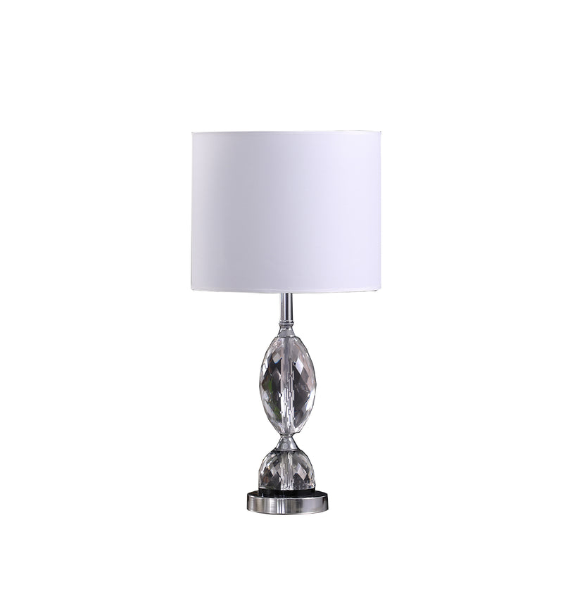 23.75" In Georgia Pear Cut-crystal Modern Table Lamp-zoom-