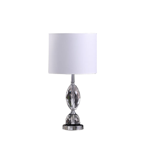 23.75 In Georgia Pear Cut-crystal Modern Table Lamp