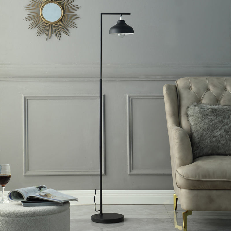63.25" In Industrial Farmhouse Metal Floor Lamp-zoom-