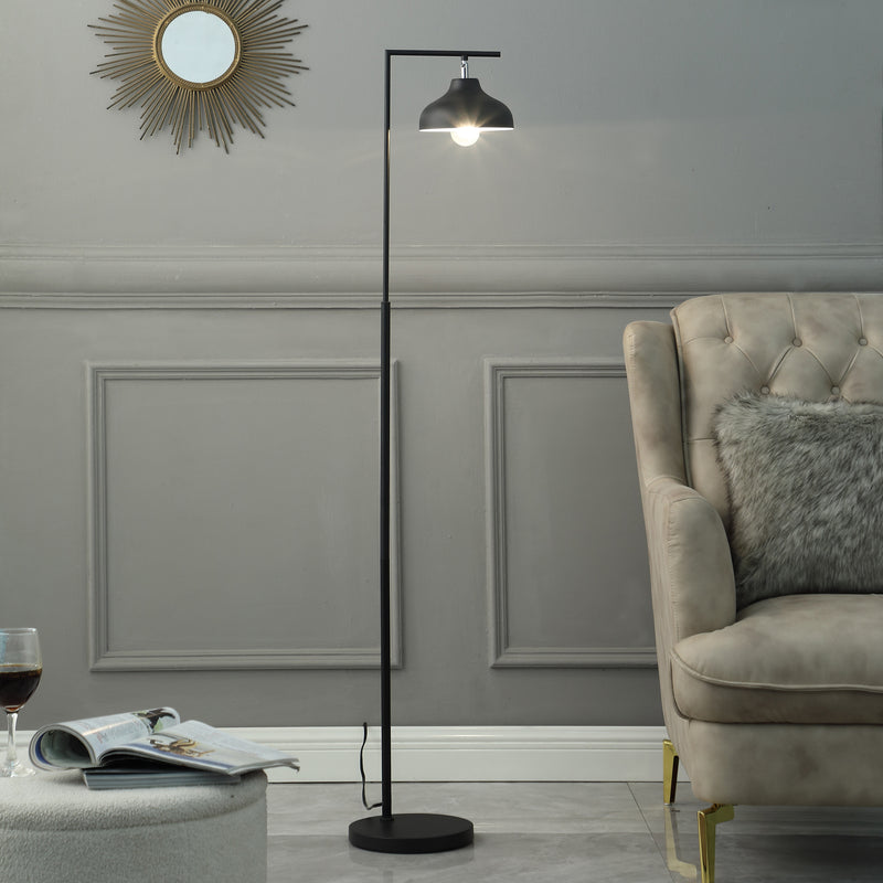 63.25" In Industrial Farmhouse Metal Floor Lamp-zoom-