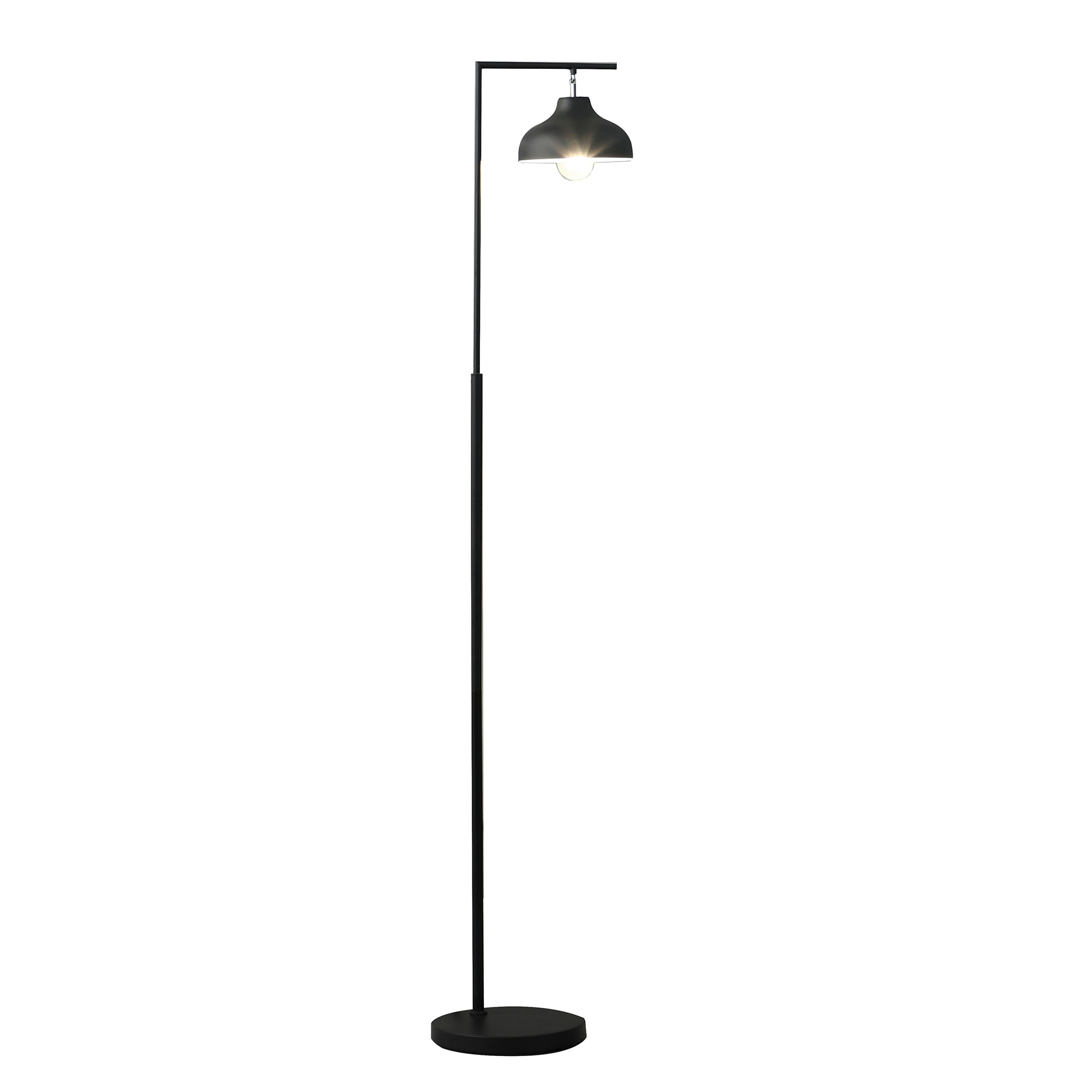 63.25" In Industrial Farmhouse Metal Floor Lamp-zoom-2
