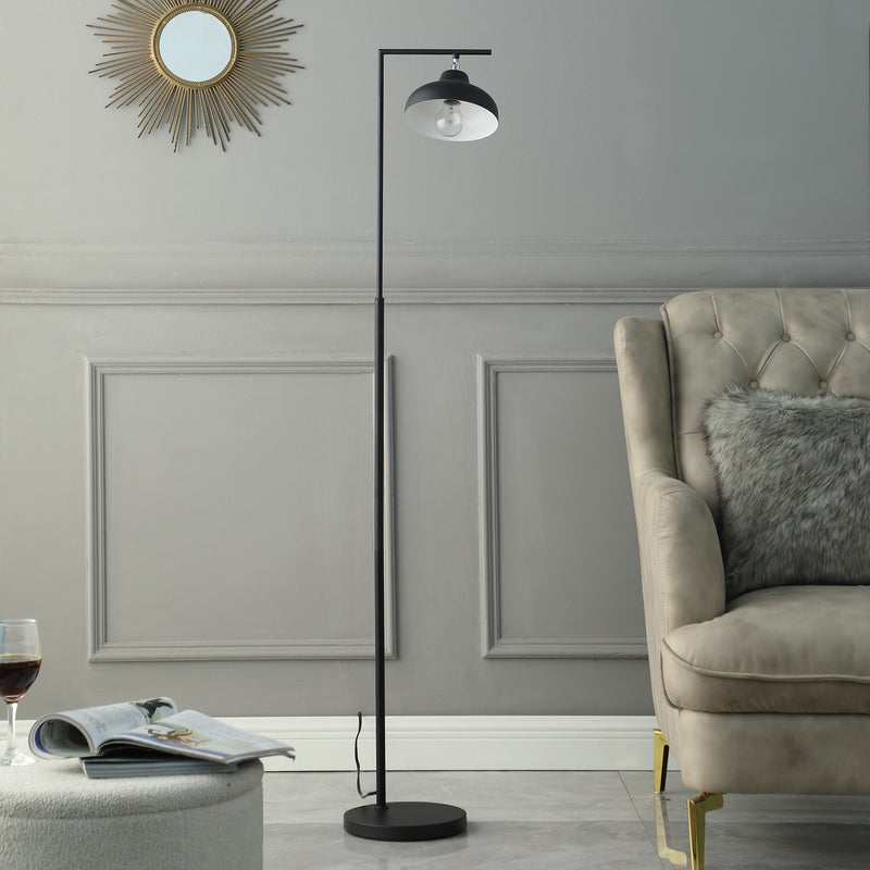 63.25" In Industrial Farmhouse Metal Floor Lamp-zoom-