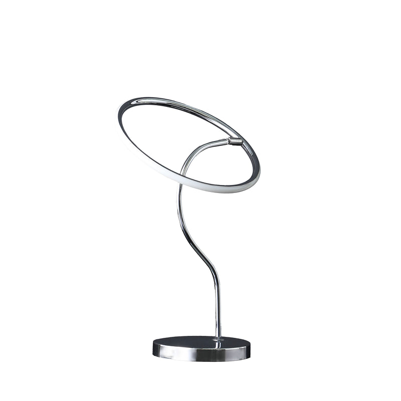 25.5" In Circular Halo Ring Led Modern Table Lamp-zoom-