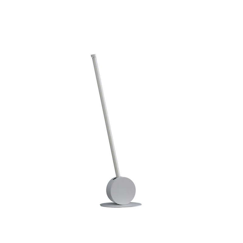 23" In Modern Led Leaning Towering Stick Metal Table Lamp-zoom-