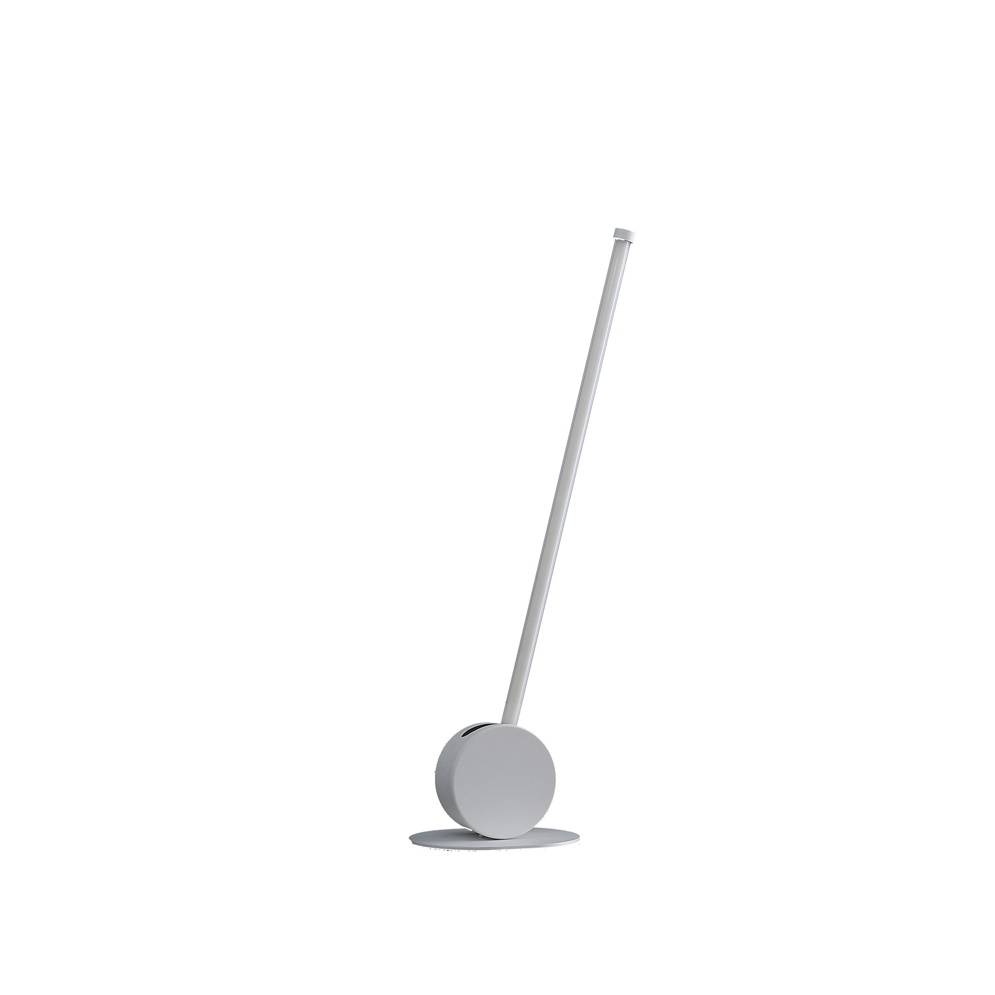 23" In Modern Led Leaning Towering Stick Metal Table Lamp-zoom-1
