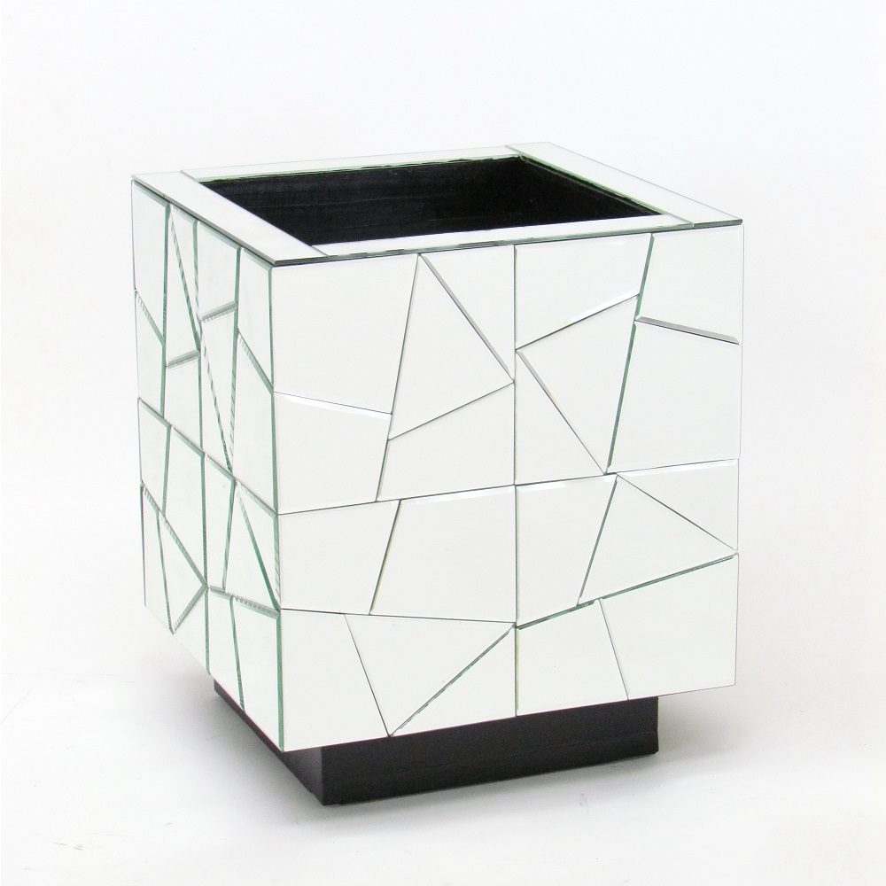 Beveled Mirror Pedestal-zoom-1