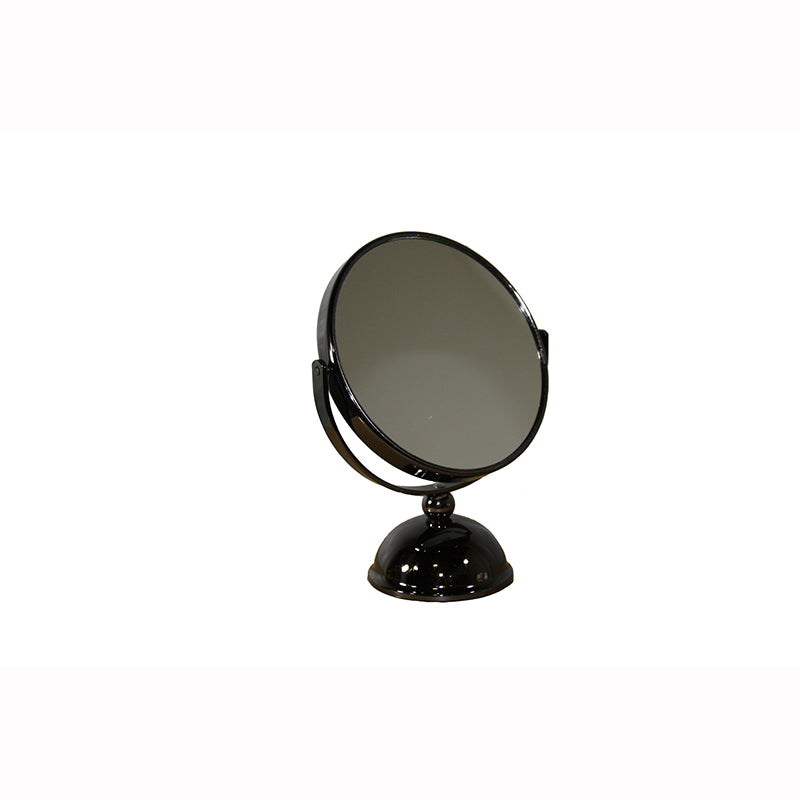 8.5" X5 Magnify Mirror Black Chrome-zoom-1