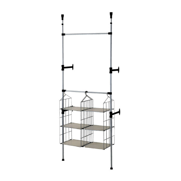 89-106 In Modern Telescopic Clothes/towel Rack
