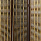 70.25" In Bamboo 3-panel Dark Walnut Room Divider