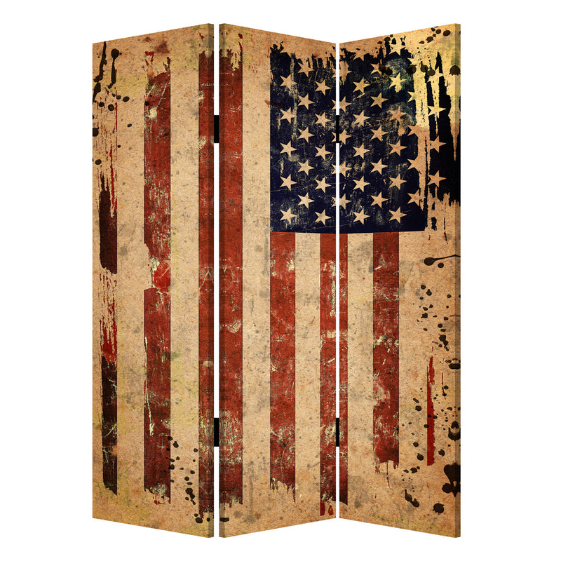 Screen Gems American Flag Screen 3-Panel-zoom-
