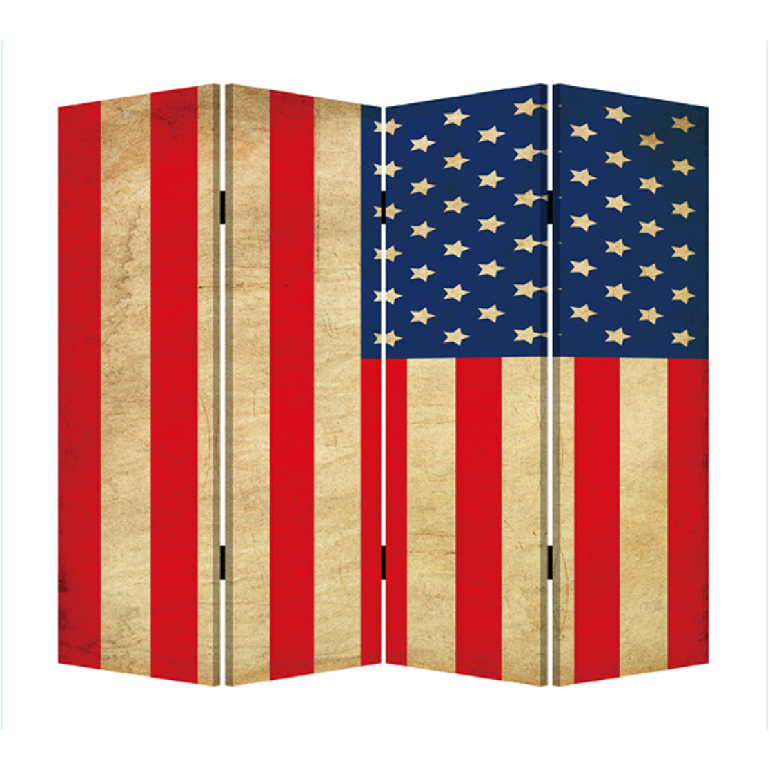 Screen Gems American Flag Screen 4-Panel