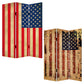 Screen Gems American Flag Screen 3-Panel