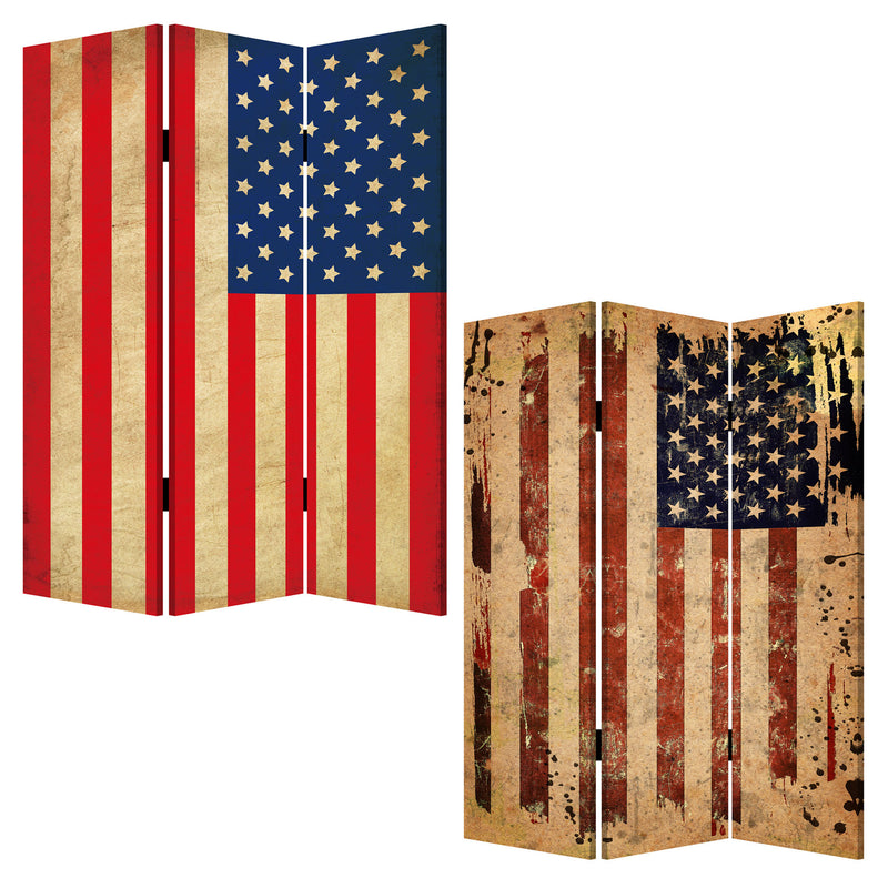 Screen Gems American Flag Screen 3-Panel-zoom-