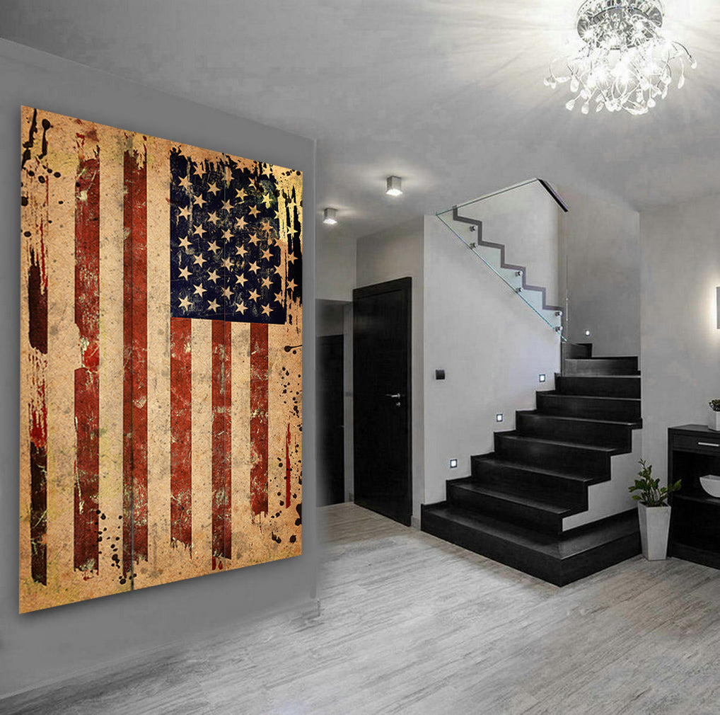 Screen Gems American Flag Screen 3-Panel