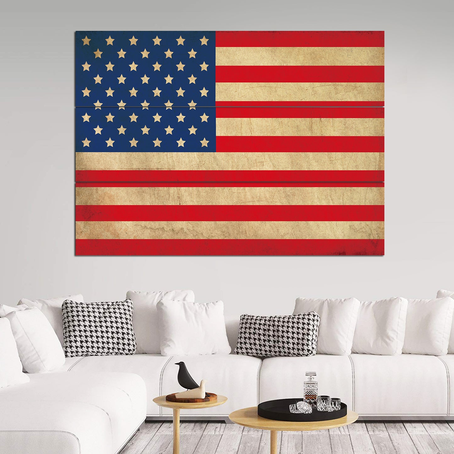 Screen Gems American Flag Screen 3-Panel