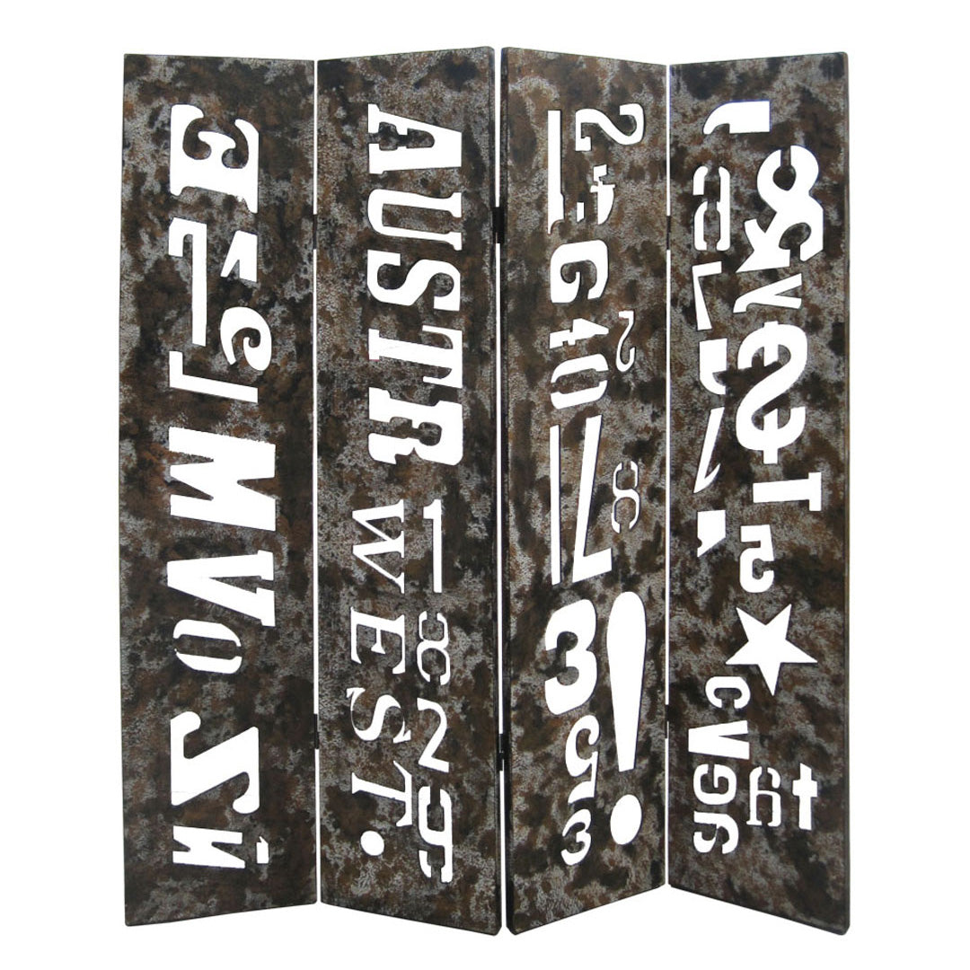 Screen Gems Distressed Wooden Screen-zoom-4