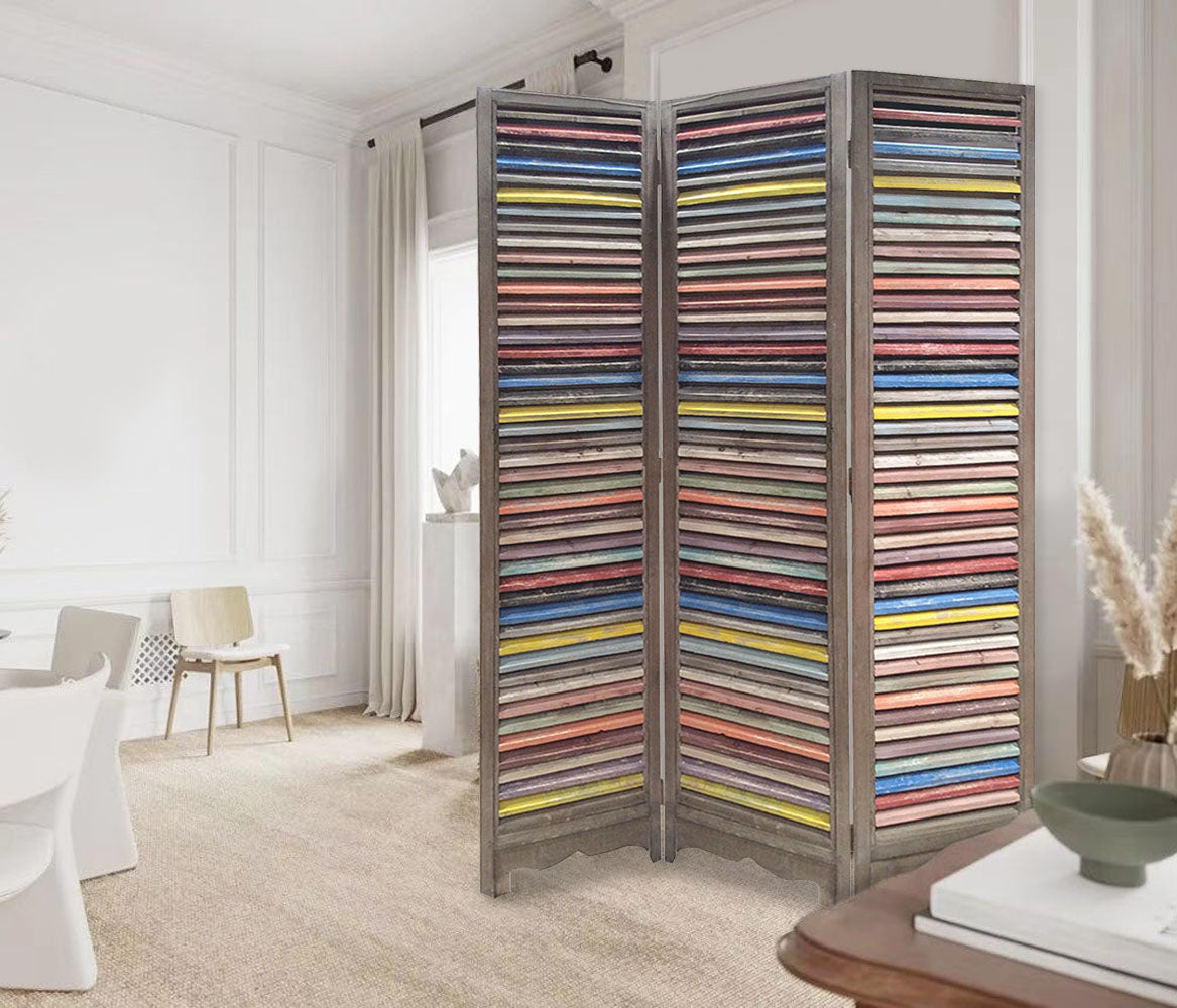 Screen Gems Multi-colored Shutter Screen-zoom-3