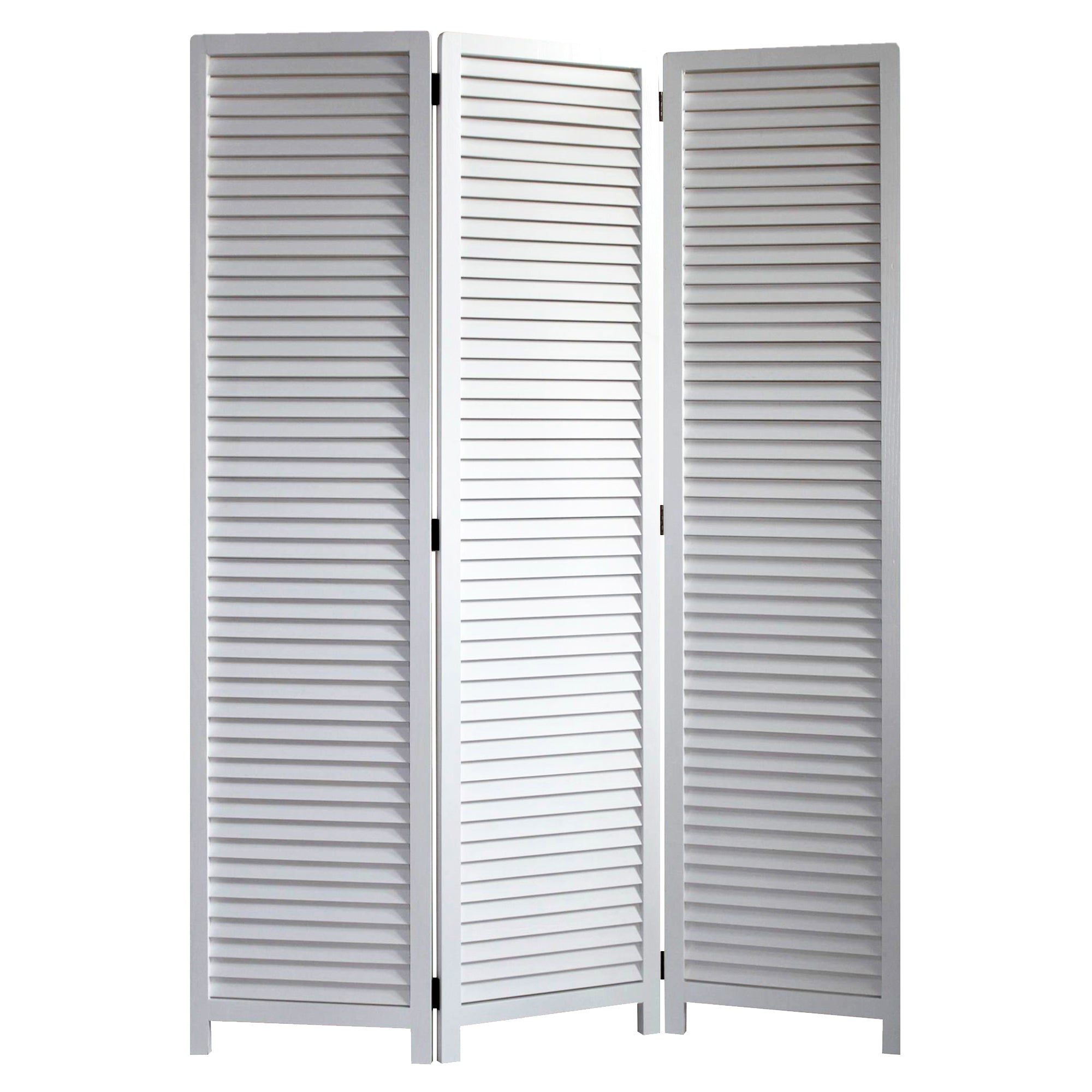 Screen Gems Louvertie Screen White-zoom-4
