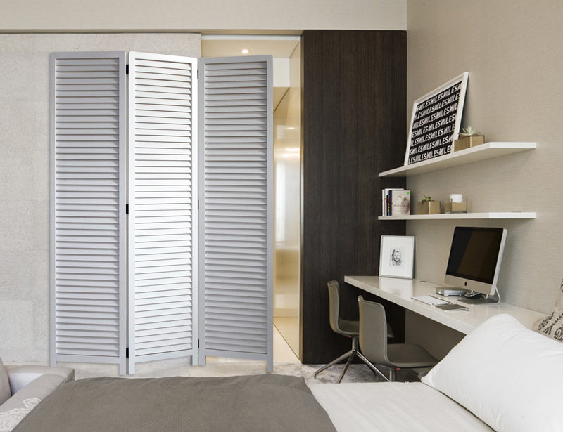 Screen Gems Louvertie Screen White-zoom-