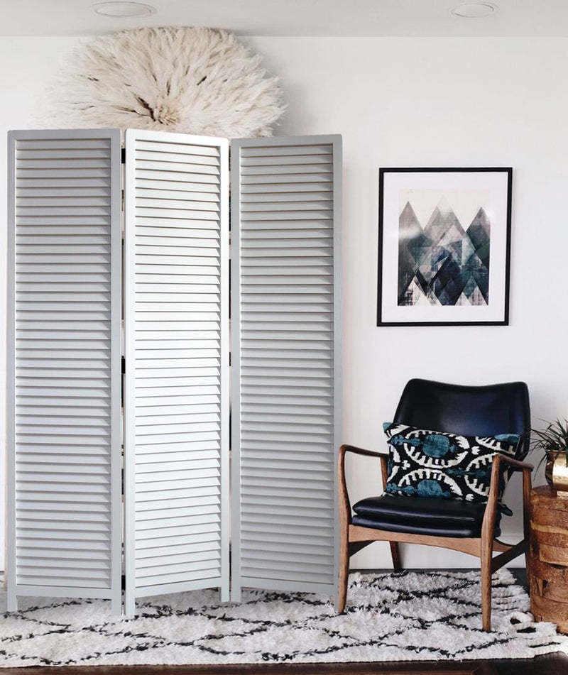 Screen Gems Louvertie Screen White-zoom-