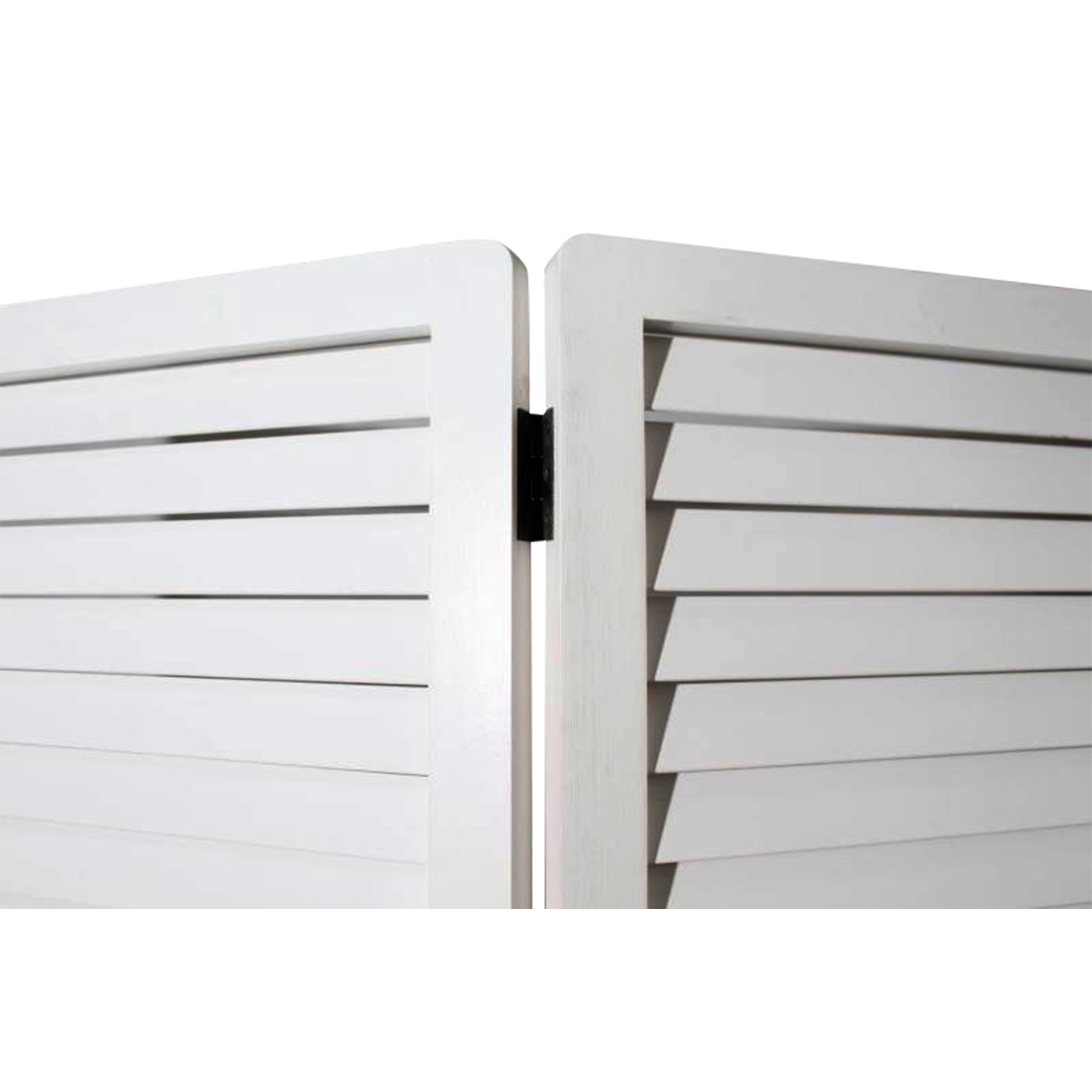 Screen Gems Louvertie Screen White-zoom-5