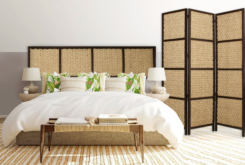 Screen Gems Braided Rope Screen 4 Panel-zoom-