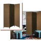 Screen Gems Fabric Soho Screen 3-Panel Brown