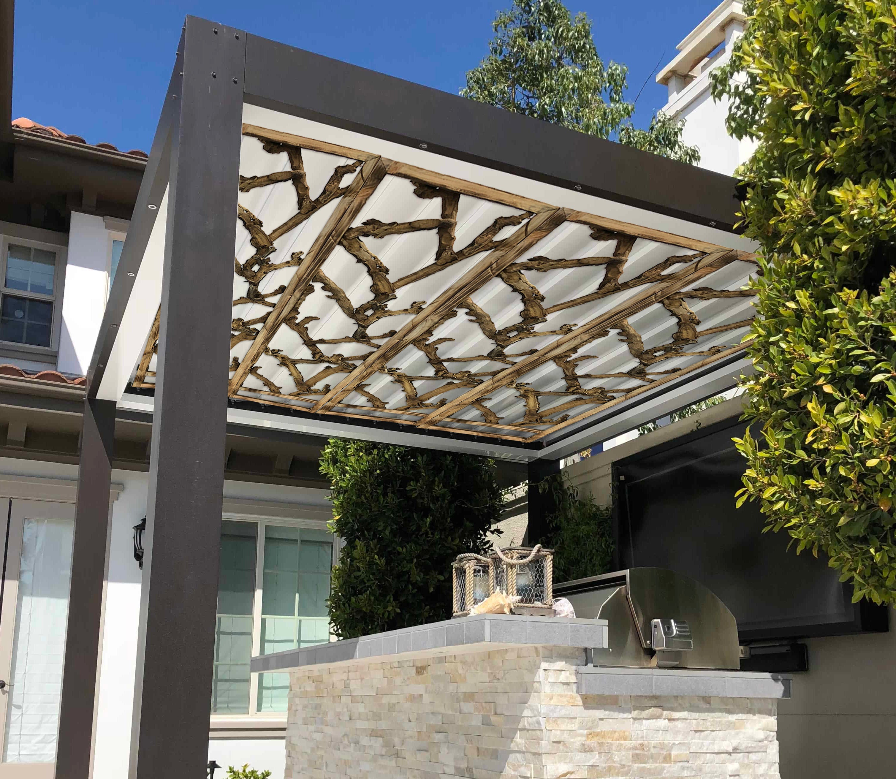 Screen Gems Mulbery Alpine Screen 4 Panel-zoom-4