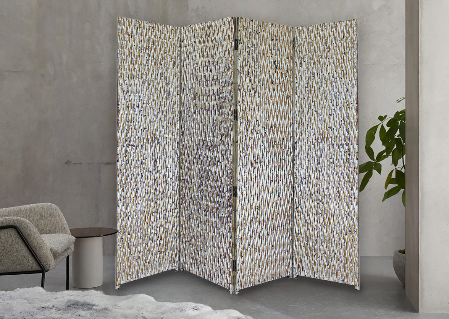 Screen Gems Sterling Screen 4-Panel-zoom-1