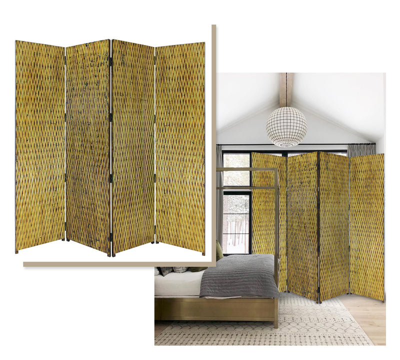 Screen Gems Gilded Screen 4-Panel-zoom-