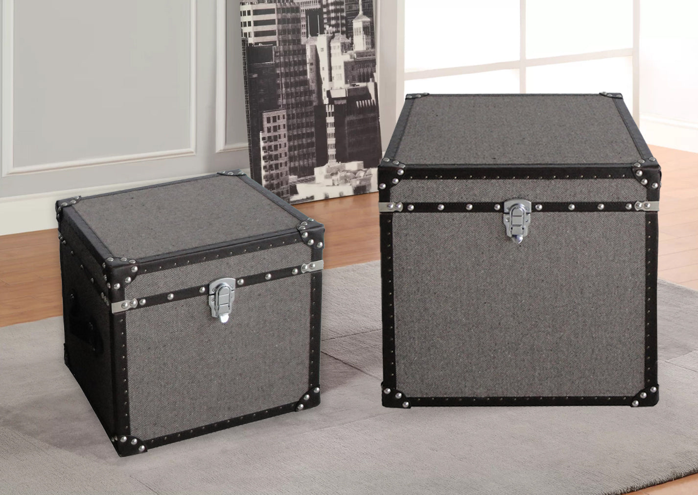 Mandalay Square Tweed Trunks-zoom-2