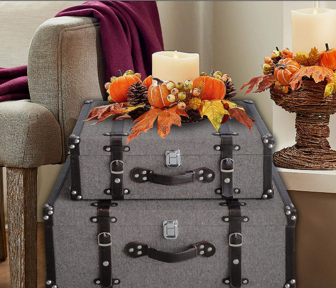 Mandalay Tweed Suitcases-zoom-3
