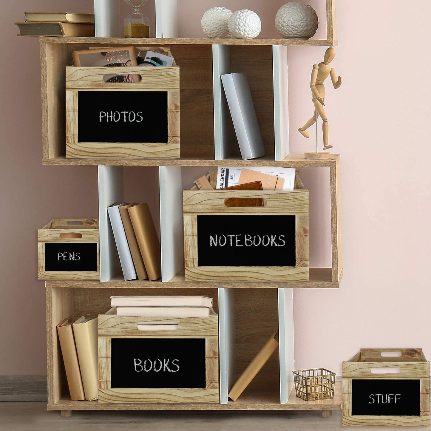 S/4 Storage Box With Chalkboard