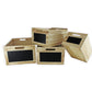 S/4 Storage Box With Chalkboard