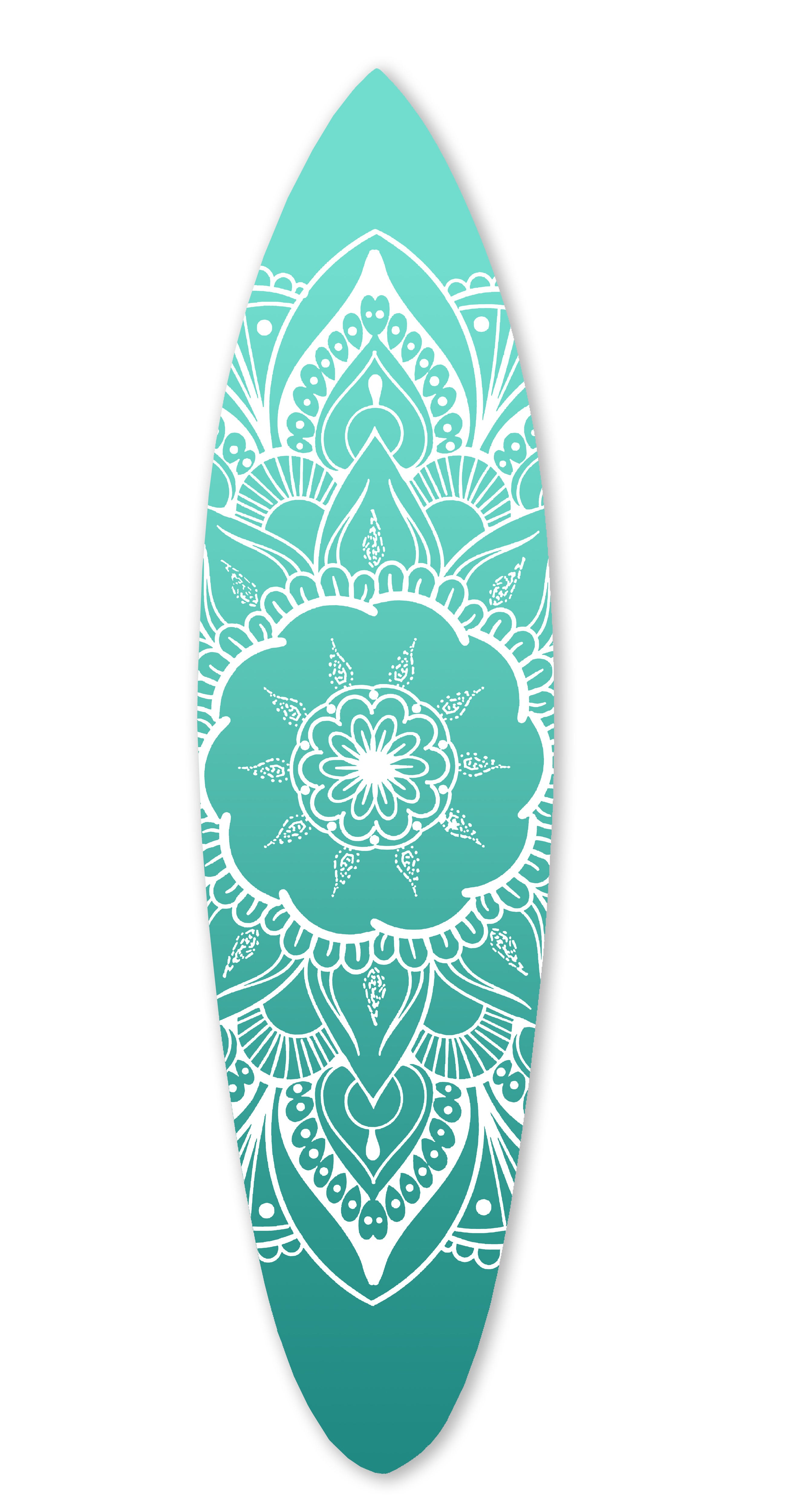 Screen Gems Serenity Surfboard Wall Art-zoom-3