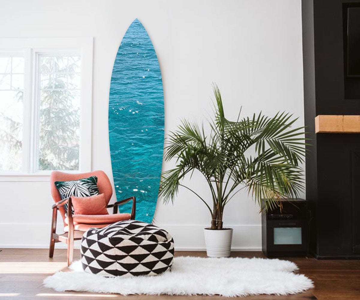 Screen Gems Ocean Surfboard Wall Art