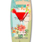 Screen Gems Cocktail Surfboard Wall Art