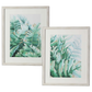 Green Leafs Framed Wall Art